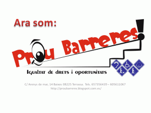 Reunió Prou Barreres