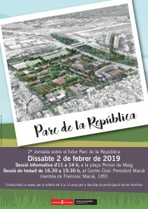 2ª Jornada sobre el futur Parc de la República